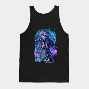 Dungeons and Dragons Anime Girl Tank Top